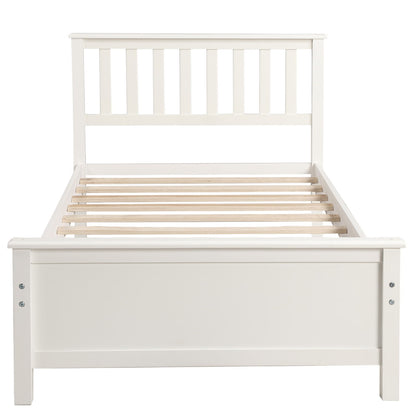 Platform Bed With Headboard, Footboard And Wood Slat Support - The Sleep Loft - Online Mattress Showroom NYC