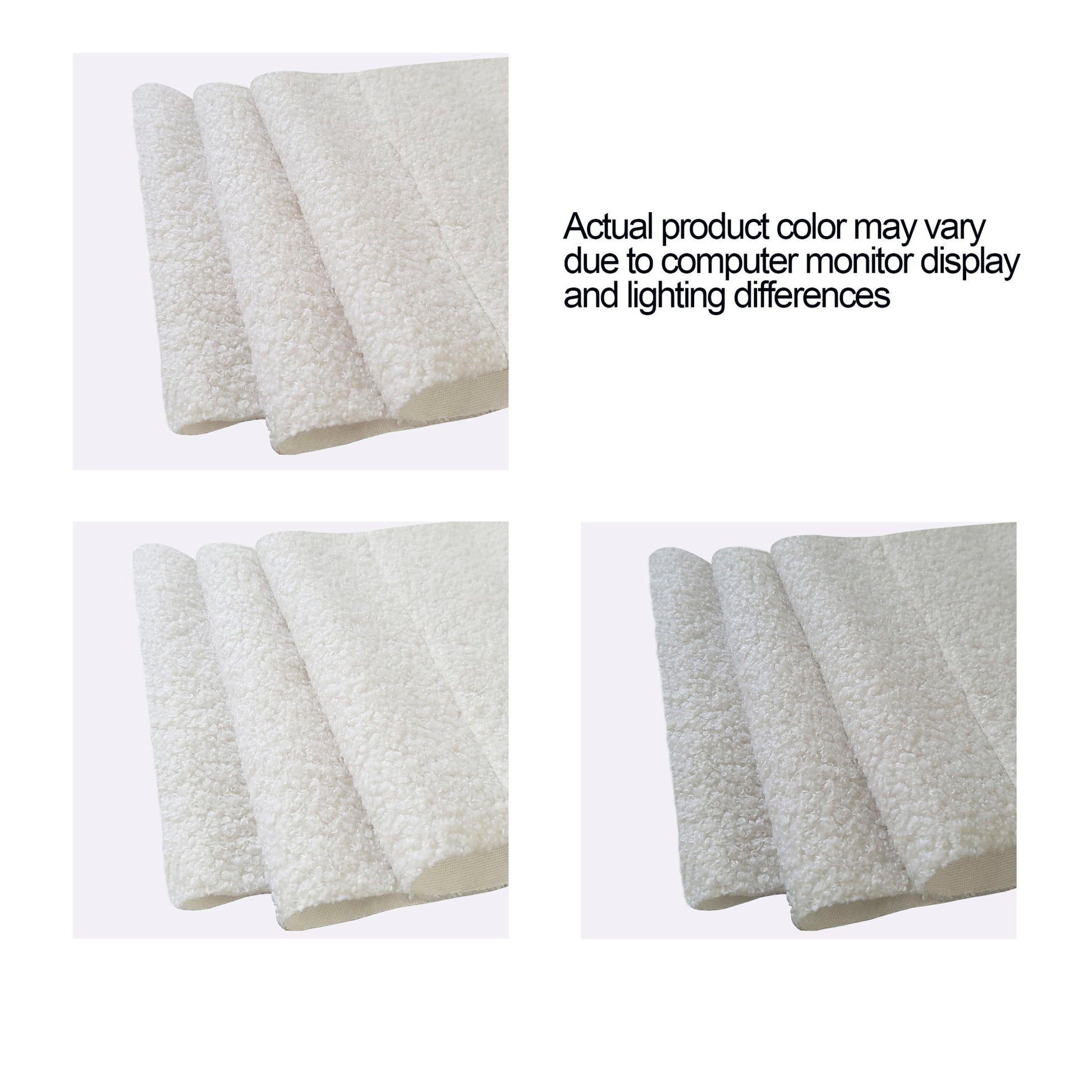 Anda - Boucle Upholstered Platform Bed With Patented Drawers Storage - Ivory - The Sleep Loft - Online Mattress Showroom NYC