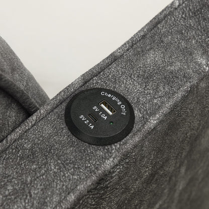 Daybed With Pop Up Trundle And USB Charging Armrest - The Sleep Loft - Online Mattress Showroom NYC