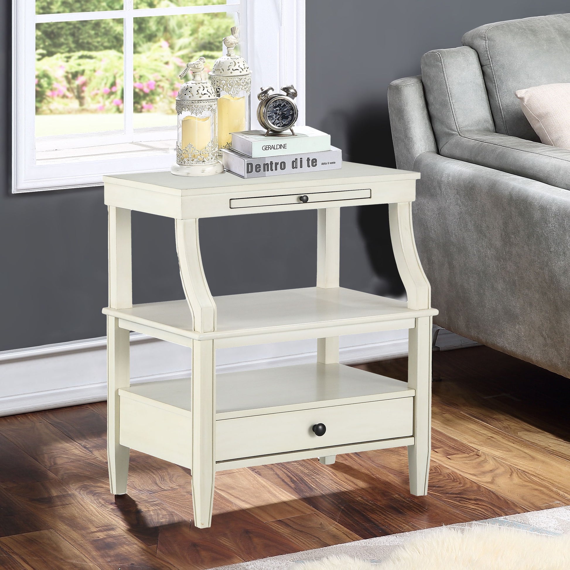 Newland - Storage Nightstand - The Sleep Loft - Online Mattress Showroom NYC