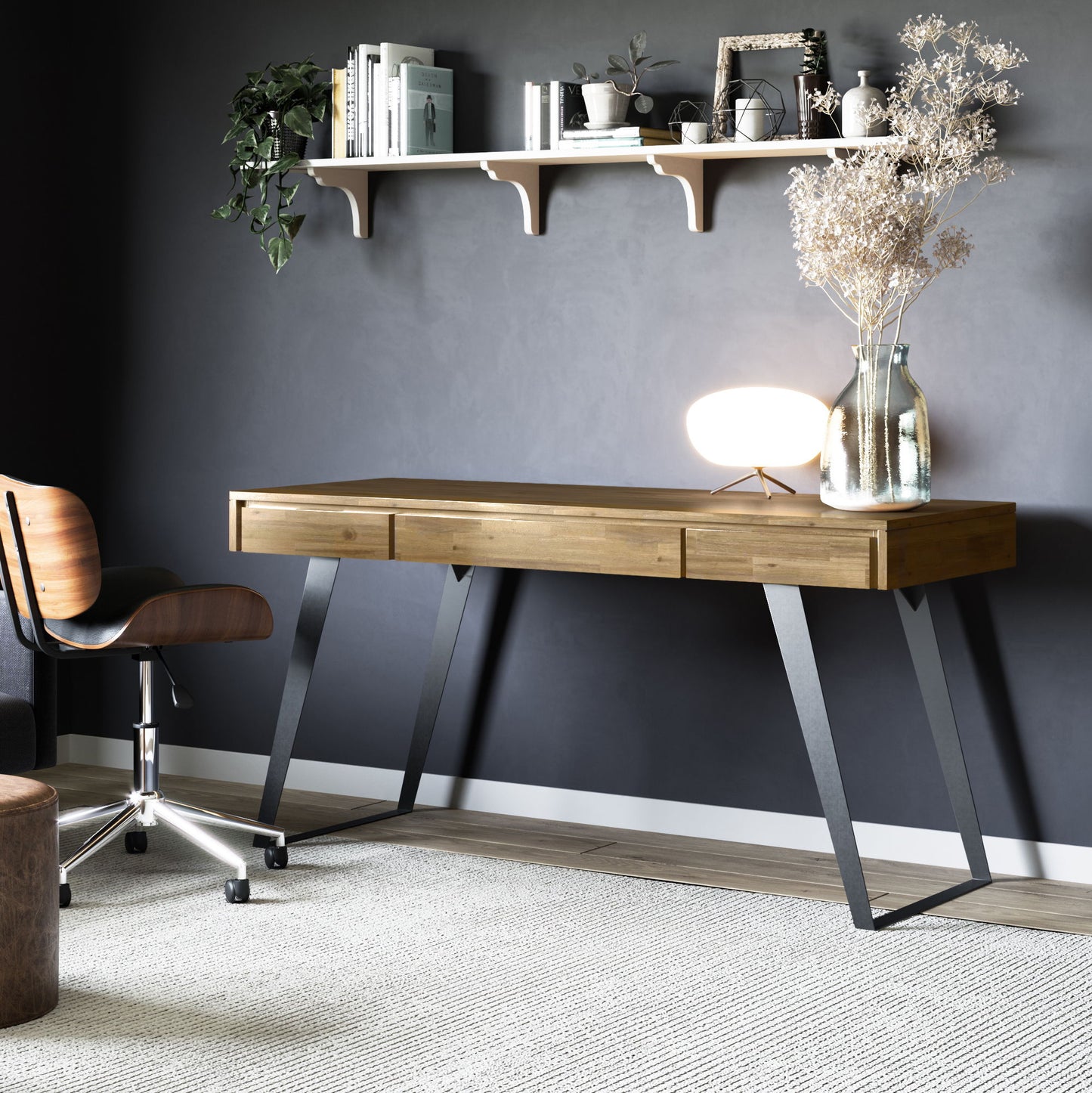 Lowry - Handcrafted Desk - The Sleep Loft - Online Mattress Showroom NYC