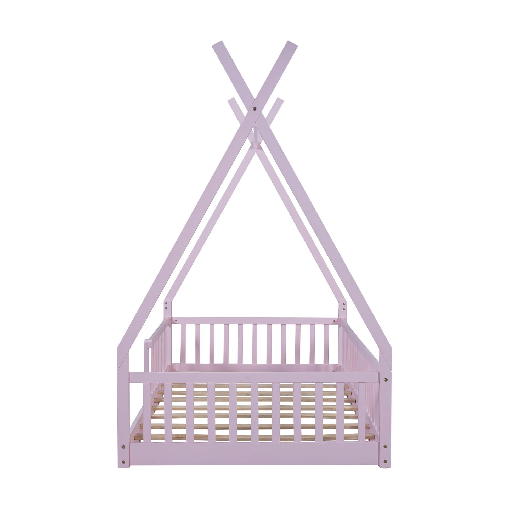 House Shaped Design Bed With Fence - The Sleep Loft - Online Mattress Showroom NYC