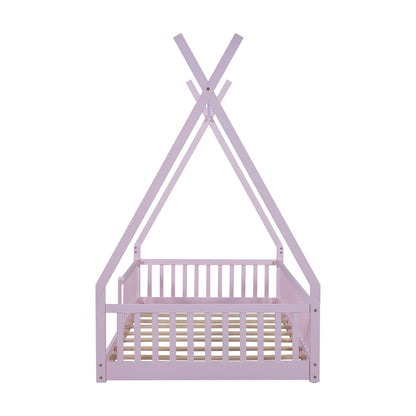 House Shaped Design Bed With Fence - The Sleep Loft - Online Mattress Showroom NYC