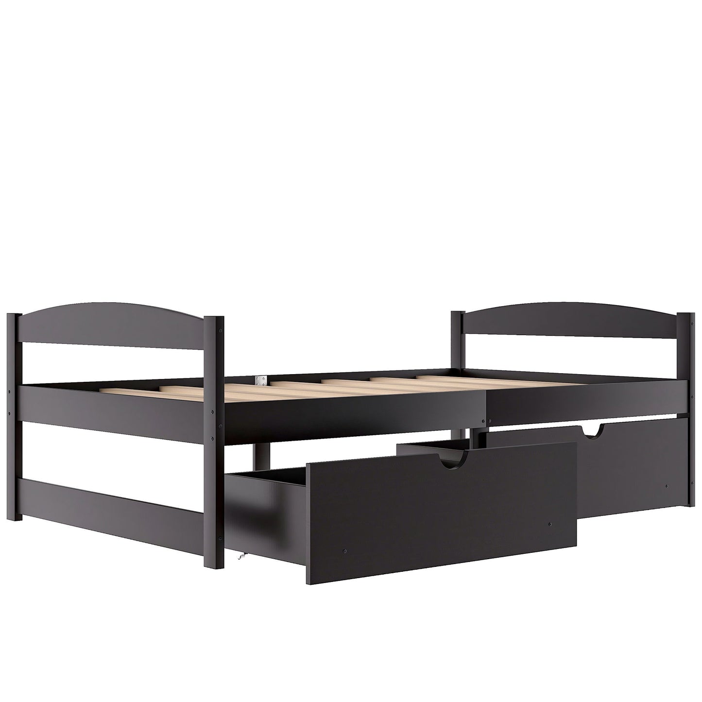 Platform Bed With 2 Drawers - The Sleep Loft - Online Mattress Showroom NYC