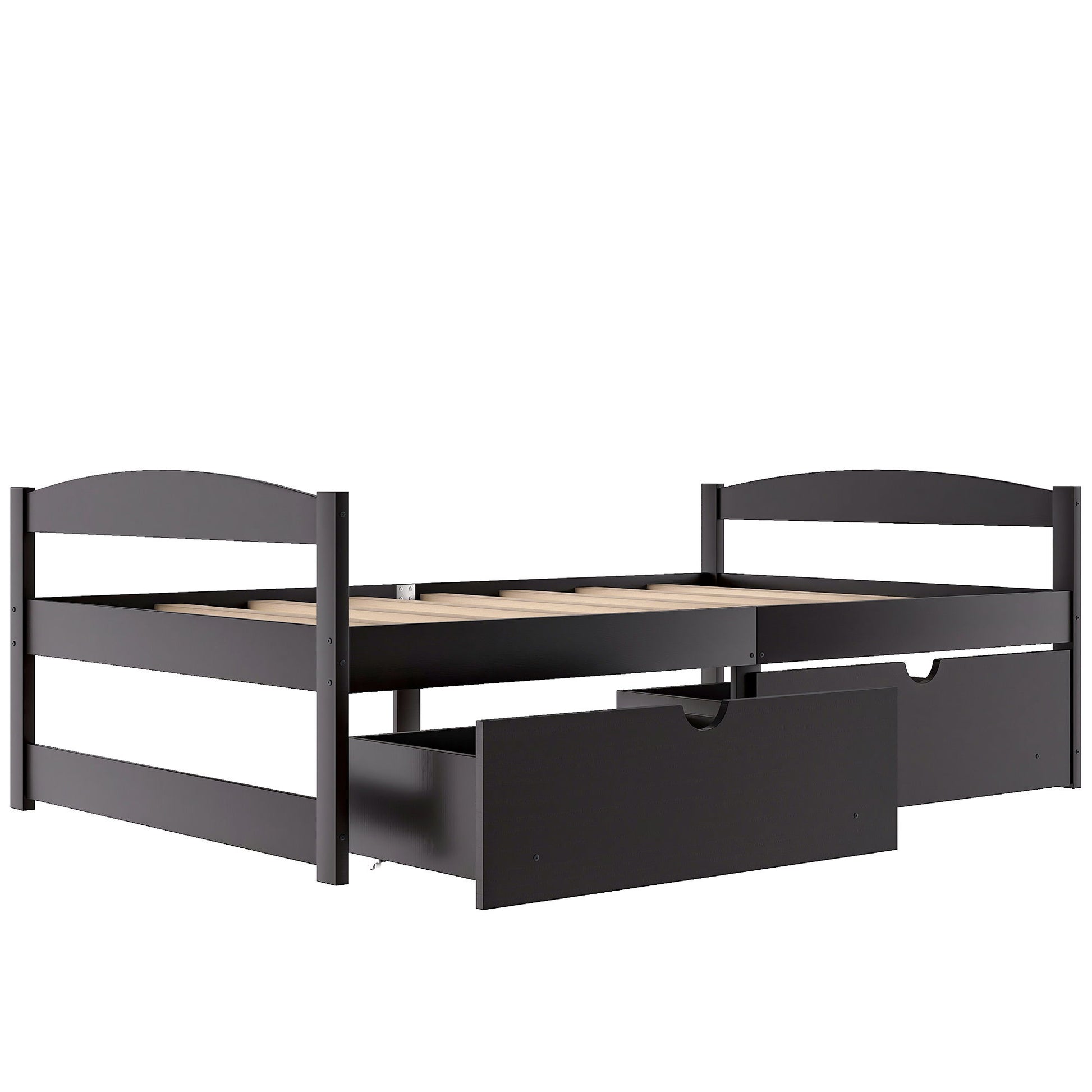 Platform Bed With 2 Drawers - The Sleep Loft - Online Mattress Showroom NYC