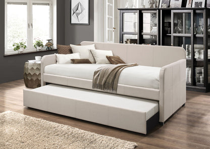 Jagger - Twin Daybed With Trundle - Fog - The Sleep Loft - Online Mattress Showroom NYC