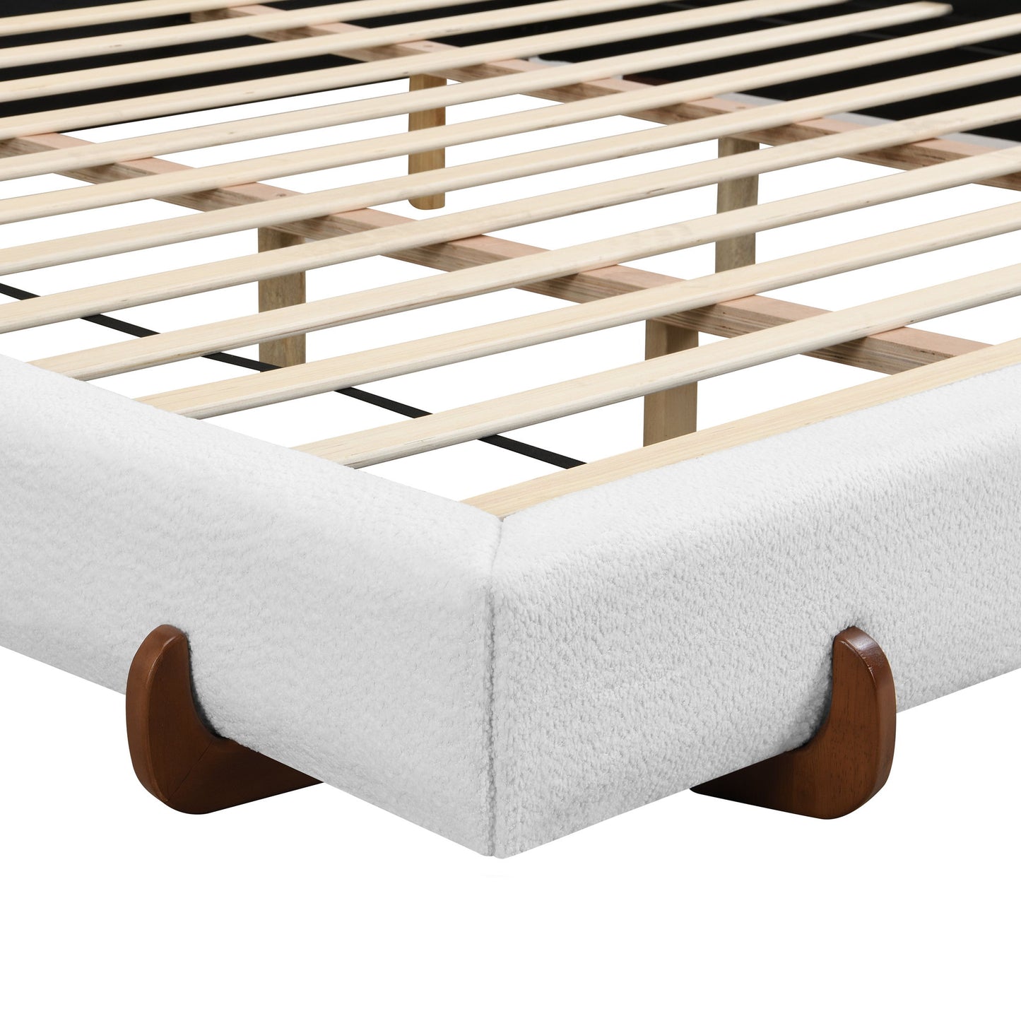 Elegant Upholstered Bed Frame - The Sleep Loft - Online Mattress Showroom NYC