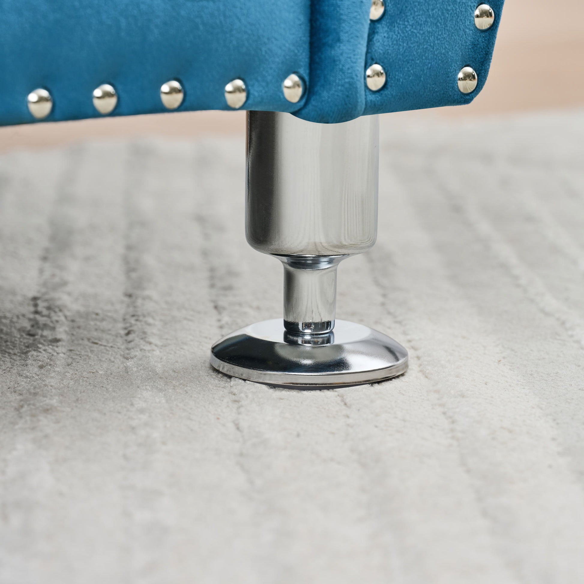 Storage Bench With Crystal Buttons And 1 Pillow For Bedroom - The Sleep Loft - Online Mattress Showroom NYC