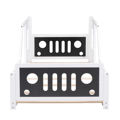 Classic Car Shaped Platform Bed With Wheels - The Sleep Loft - Online Mattress Showroom NYC