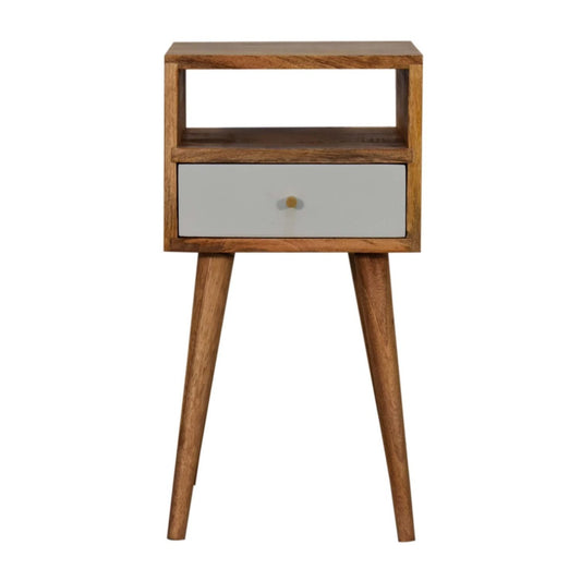 Solid Wood Mini Nightstand - The Sleep Loft - Online Mattress Showroom NYC