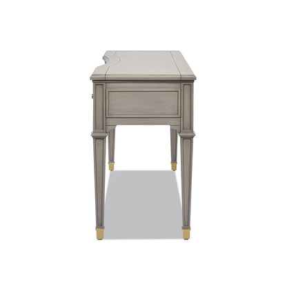 Dauphin - 3 Drawer Executive Desk - The Sleep Loft - Online Mattress Showroom NYC