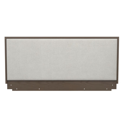 Minimalist Upholstered Headboard - The Sleep Loft - Online Mattress Showroom NYC