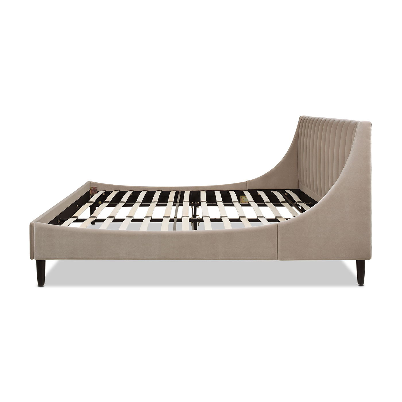 Aspen - Vertical Tufted Modern Headboard Platform Bed Set - The Sleep Loft - Online Mattress Showroom NYC