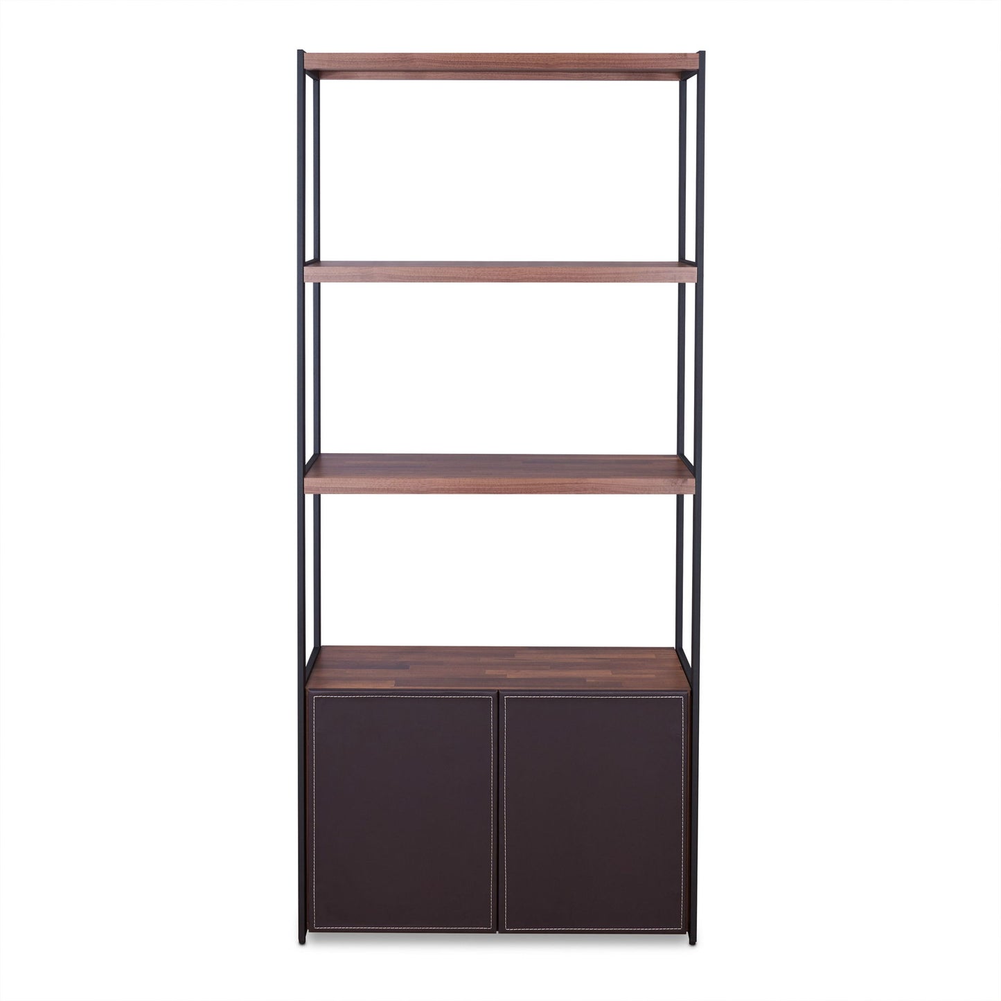Sara - Bookshelf - Walnut - The Sleep Loft - Online Mattress Showroom NYC
