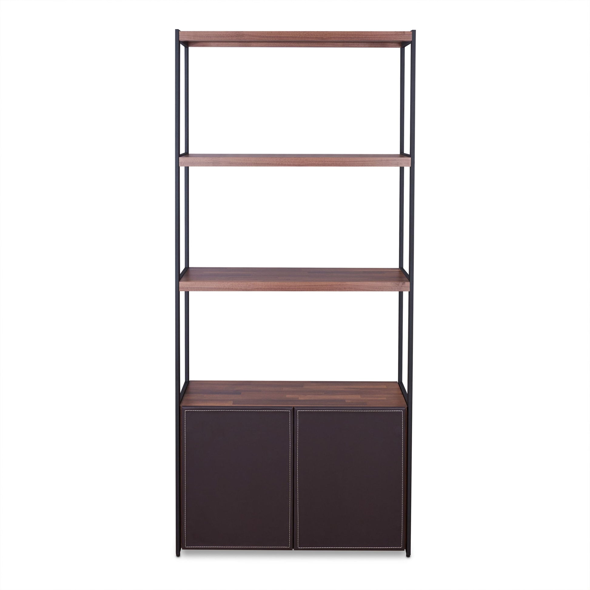 Sara - Bookshelf - Walnut - The Sleep Loft - Online Mattress Showroom NYC