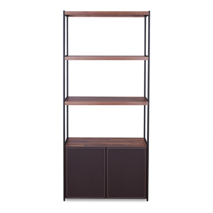 Sara - Bookshelf - Walnut - The Sleep Loft - Online Mattress Showroom NYC
