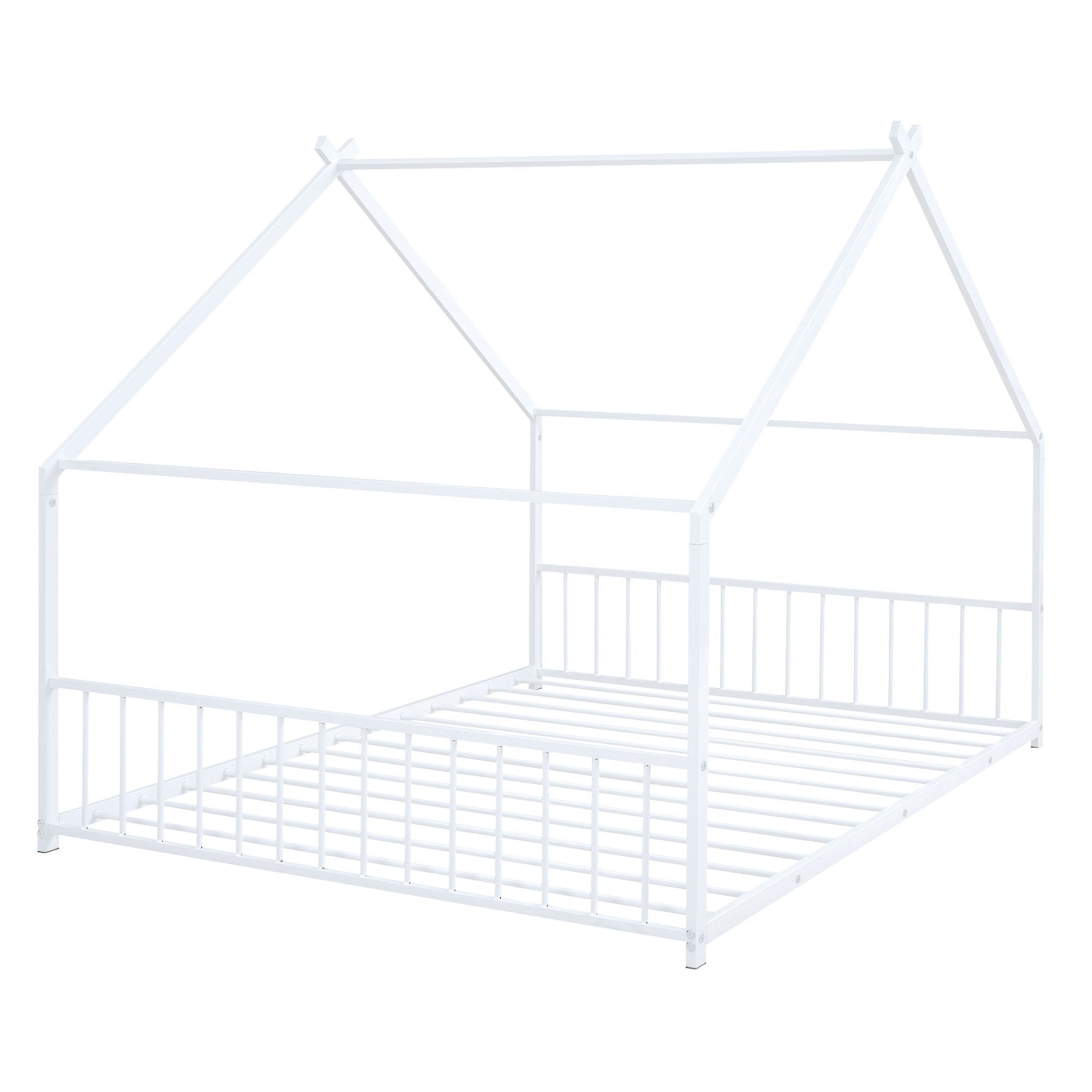 Metal House Bed - The Sleep Loft - Online Mattress Showroom NYC