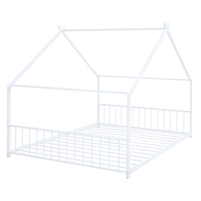 Metal House Bed - The Sleep Loft - Online Mattress Showroom NYC