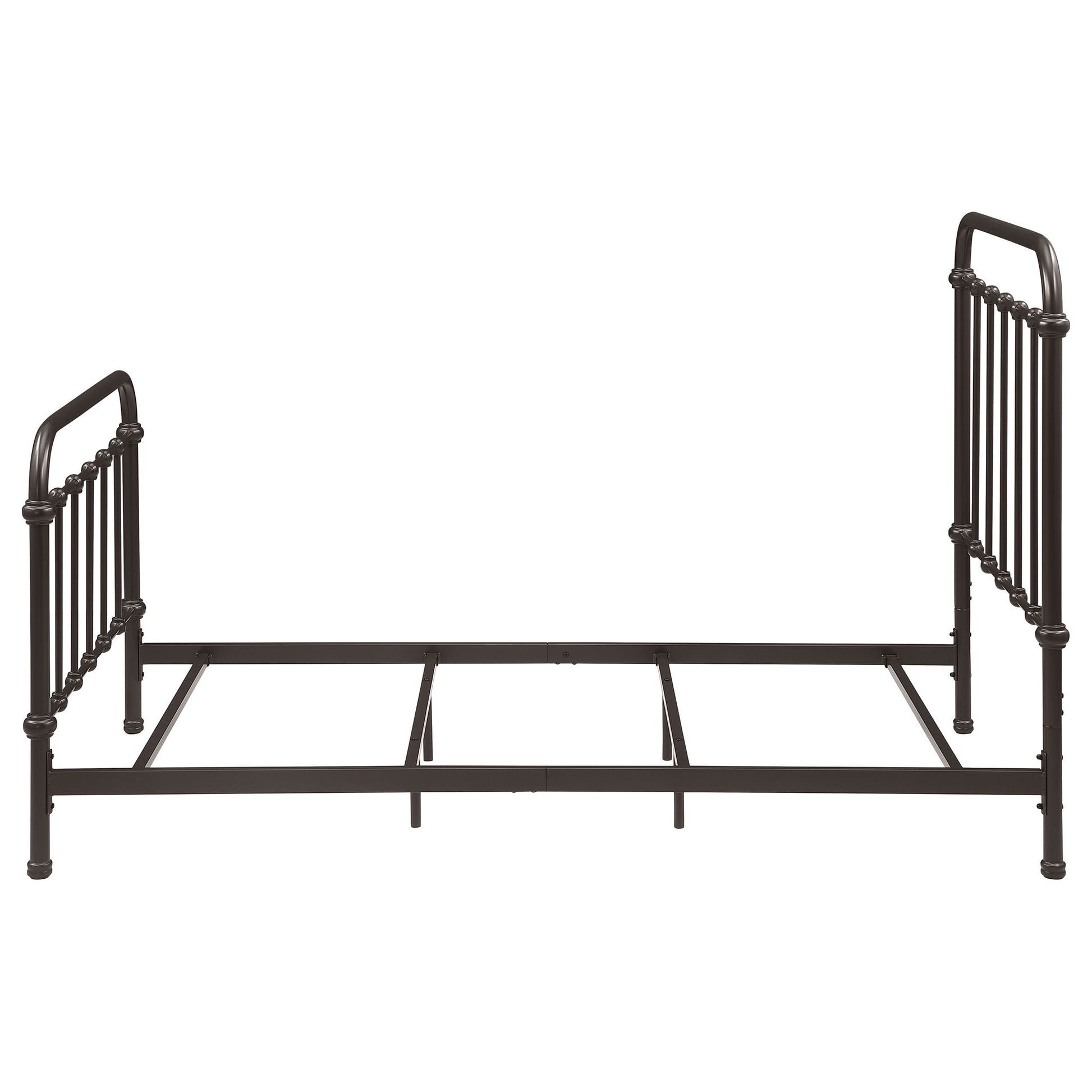 Twin Panel Bed With Ornate Design - Bronze - The Sleep Loft - Online Mattress Showroom NYC