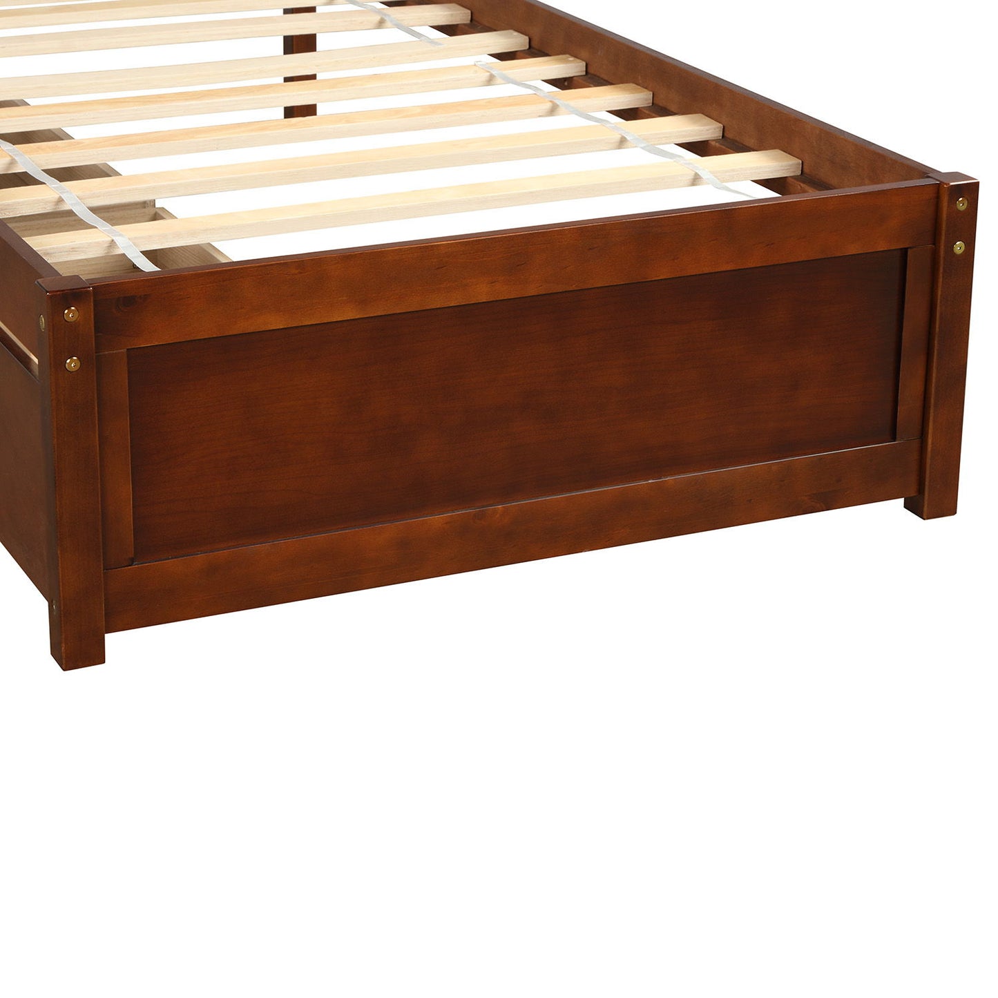 Platform Storage Bed Wood Bed Frame With Two Drawers And Headboard - The Sleep Loft - Online Mattress Showroom NYC