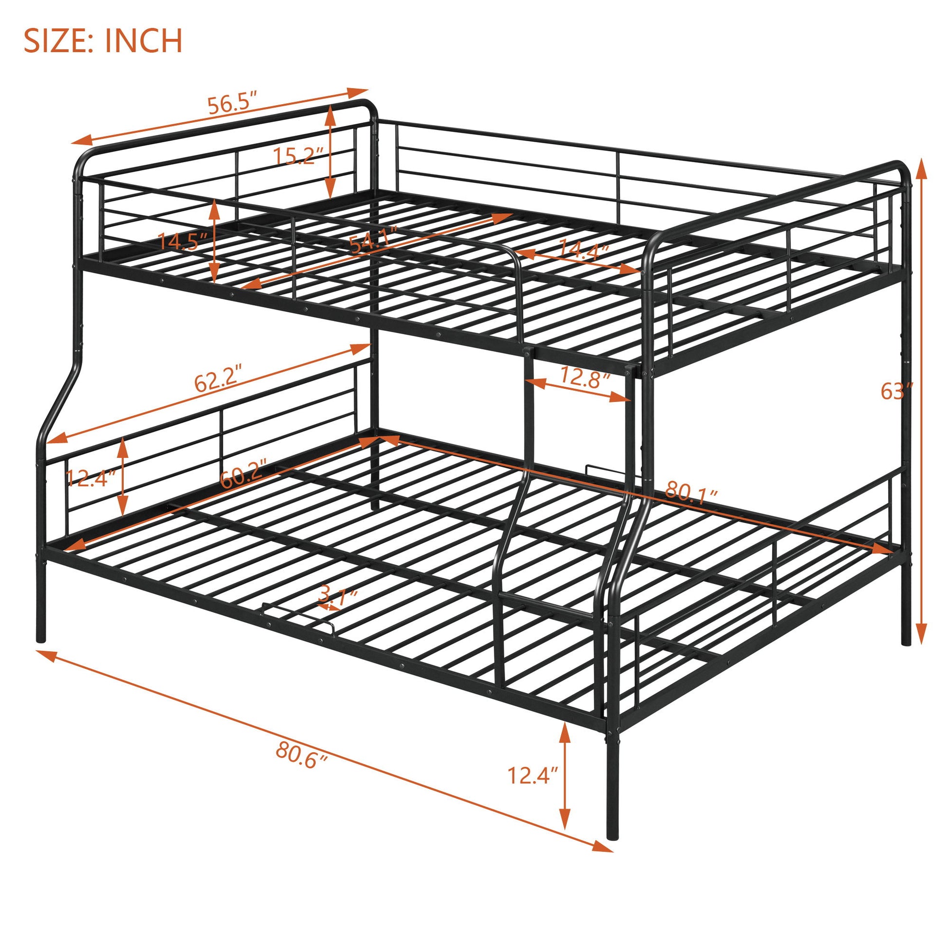 Contemporary Bunk Bed - The Sleep Loft - Online Mattress Showroom NYC