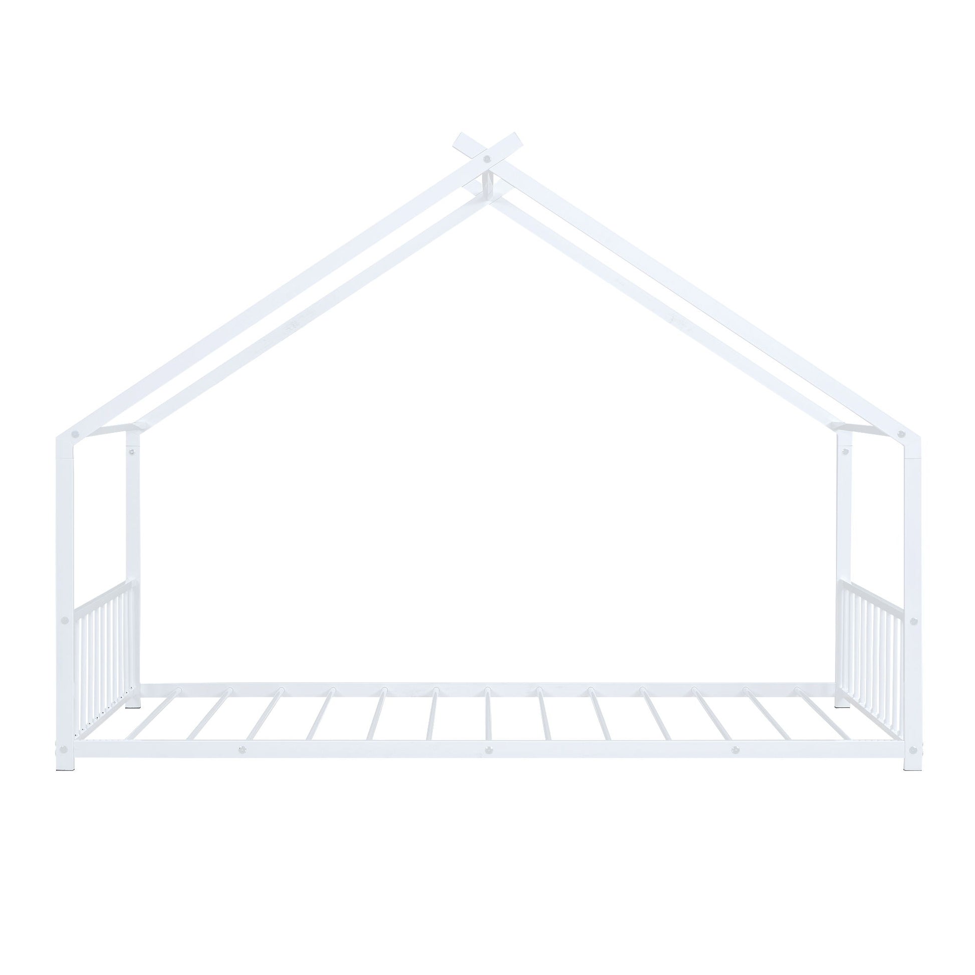 Metal House Bed - The Sleep Loft - Online Mattress Showroom NYC