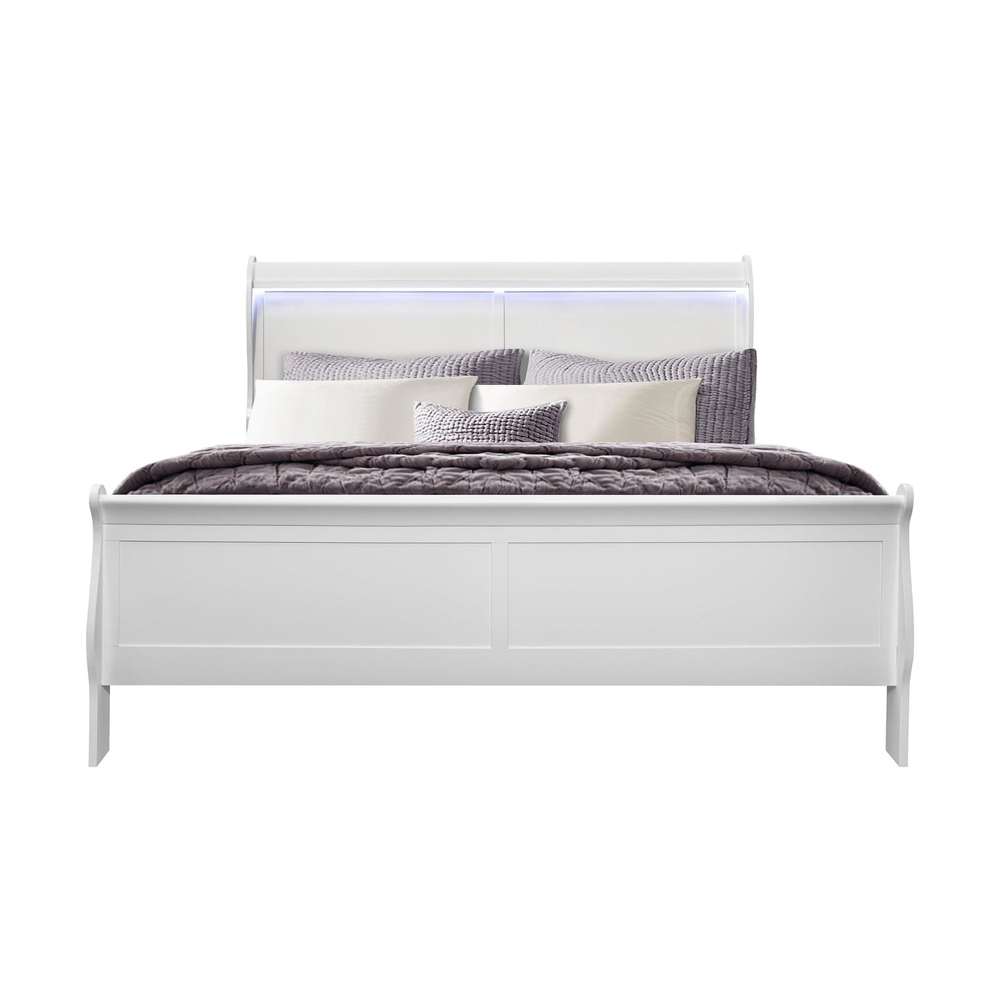 Charlston - Bed With LED - The Sleep Loft - Online Mattress Showroom NYC