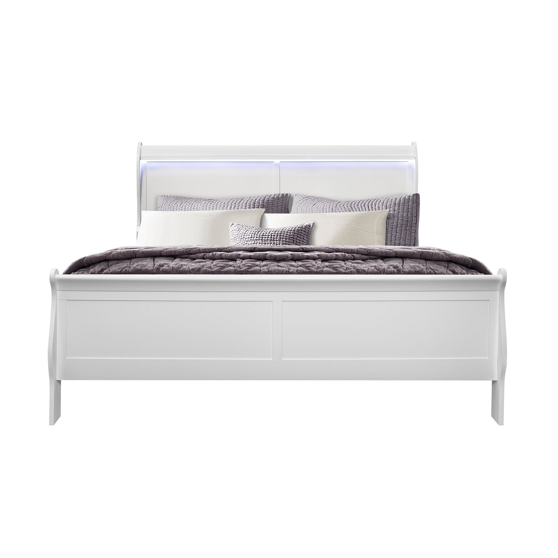 Charlston - Bed With LED - The Sleep Loft - Online Mattress Showroom NYC