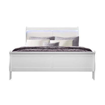 Charlston - Bed With LED - The Sleep Loft - Online Mattress Showroom NYC