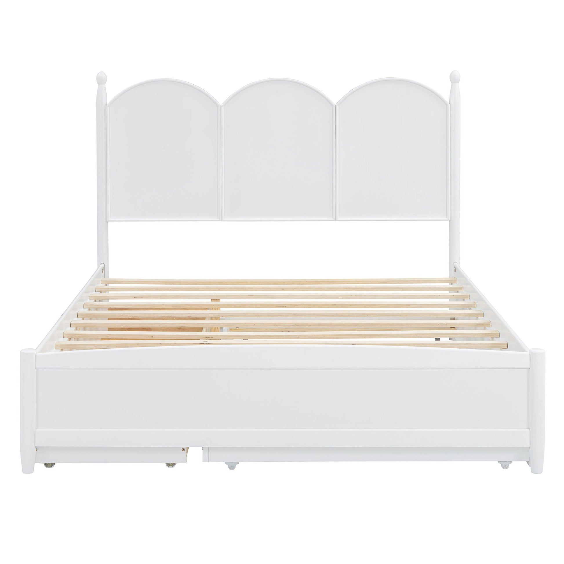 Platform Bed With With 2 Big Drawers And Trundle - The Sleep Loft - Online Mattress Showroom NYC