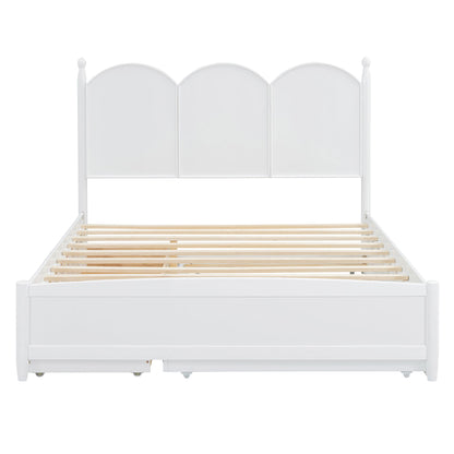 Platform Bed With With 2 Big Drawers And Trundle - The Sleep Loft - Online Mattress Showroom NYC