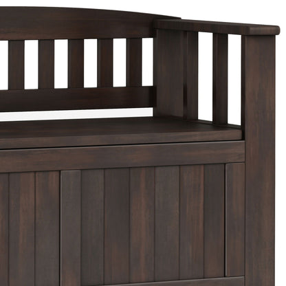 Acadian - Entryway Storage Bench, Handcrafted - The Sleep Loft - Online Mattress Showroom NYC