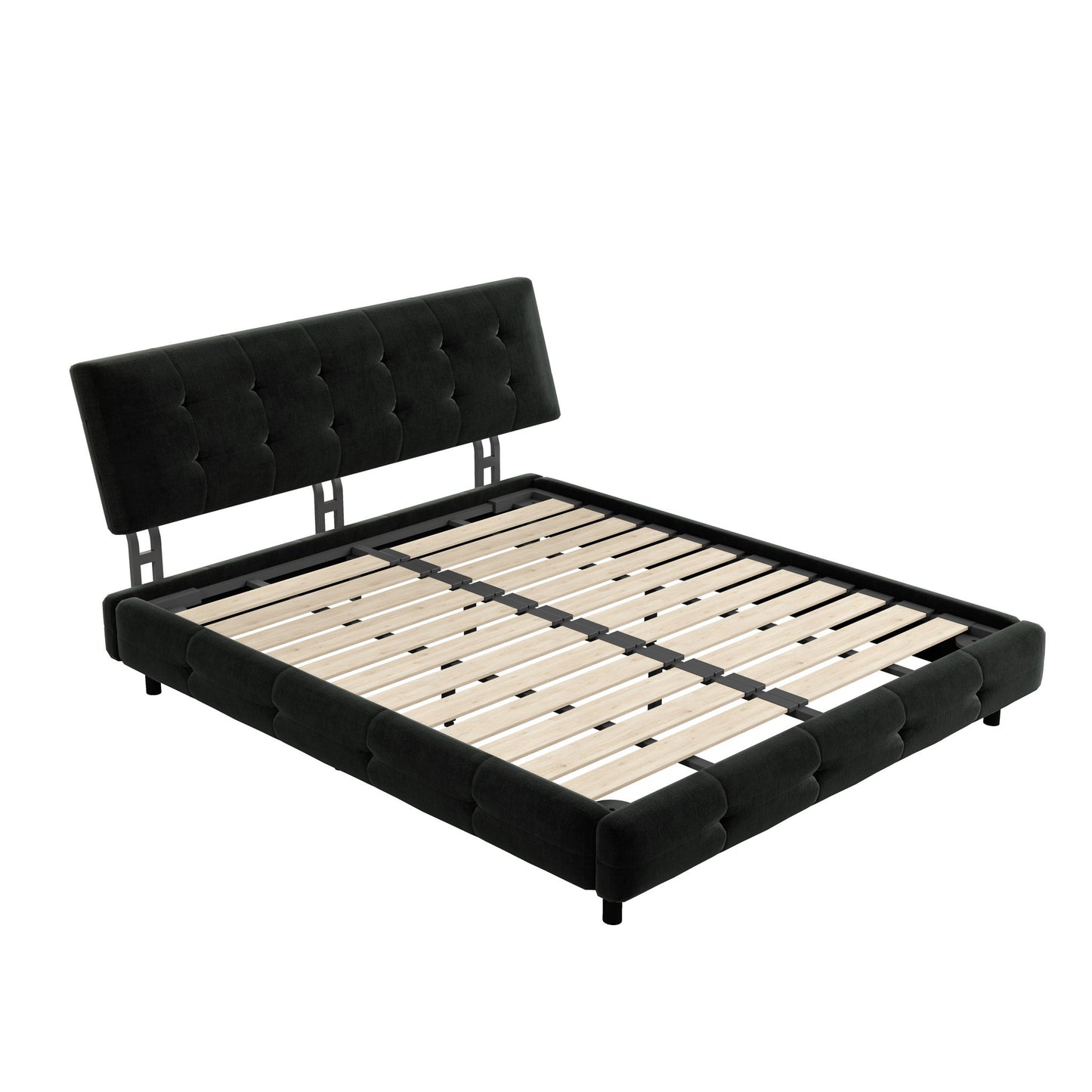 Tufted Headboard With Extra-Large Ultra-Soft Cloud Pillow Design - The Sleep Loft - Online Mattress Showroom NYC