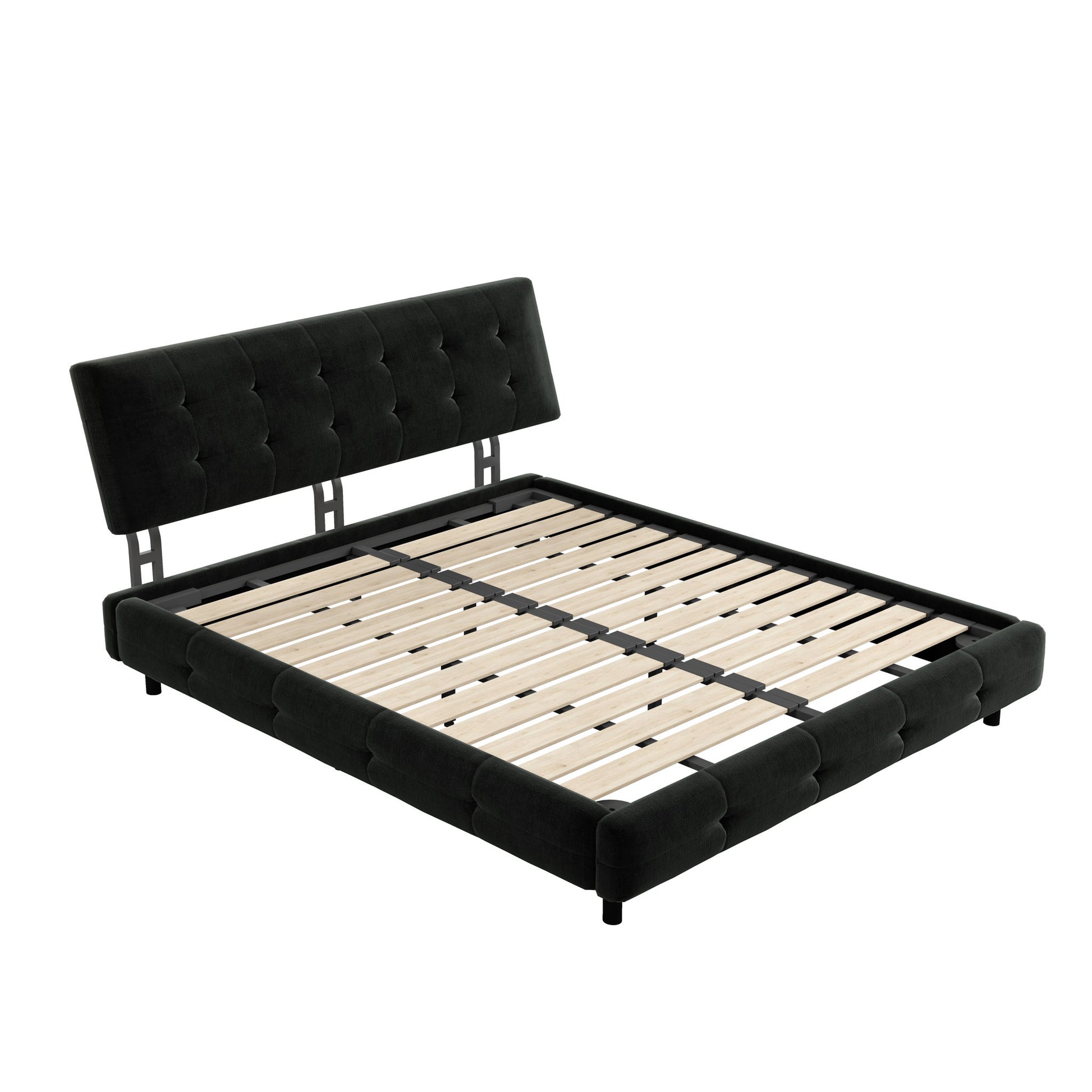 Tufted Headboard With Extra-Large Ultra-Soft Cloud Pillow Design - The Sleep Loft - Online Mattress Showroom NYC