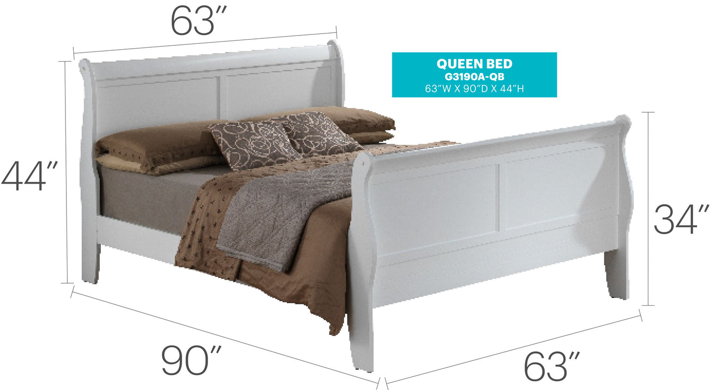 Panel Sleigh Bed - The Sleep Loft - Online Mattress Showroom NYC