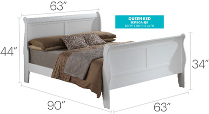 Panel Sleigh Bed - The Sleep Loft - Online Mattress Showroom NYC