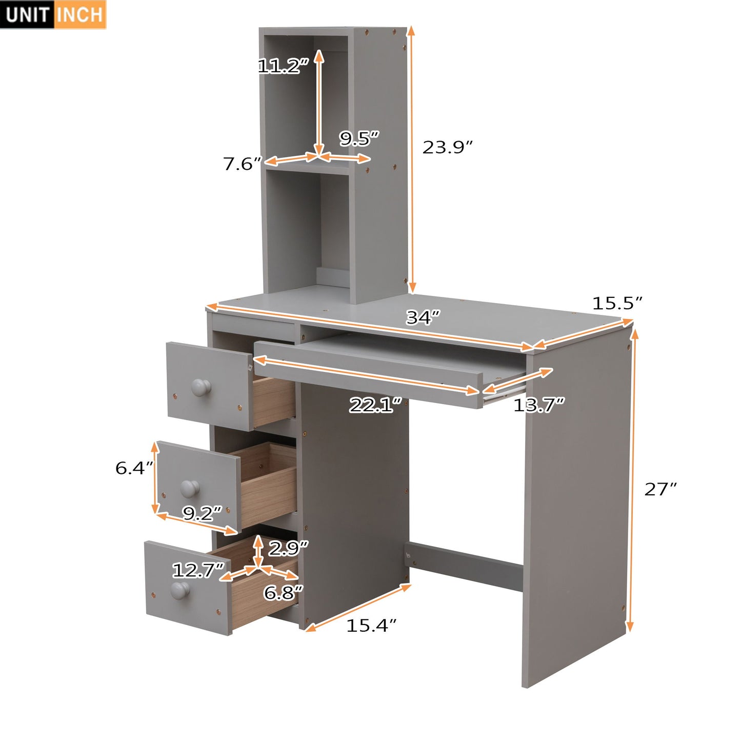 Loft Bed With Stand Alone Bed, Storage Staircase, Desk, Shelves, And Drawers - The Sleep Loft - Online Mattress Showroom NYC
