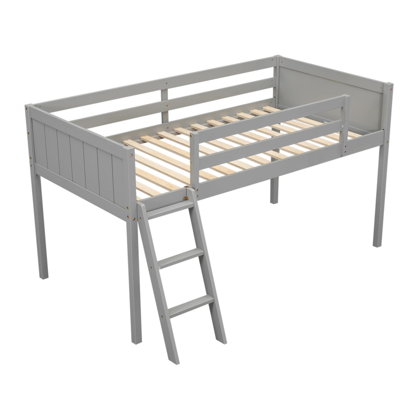Low Loft Bed With Adjustable Ladder - The Sleep Loft - Online Mattress Showroom NYC