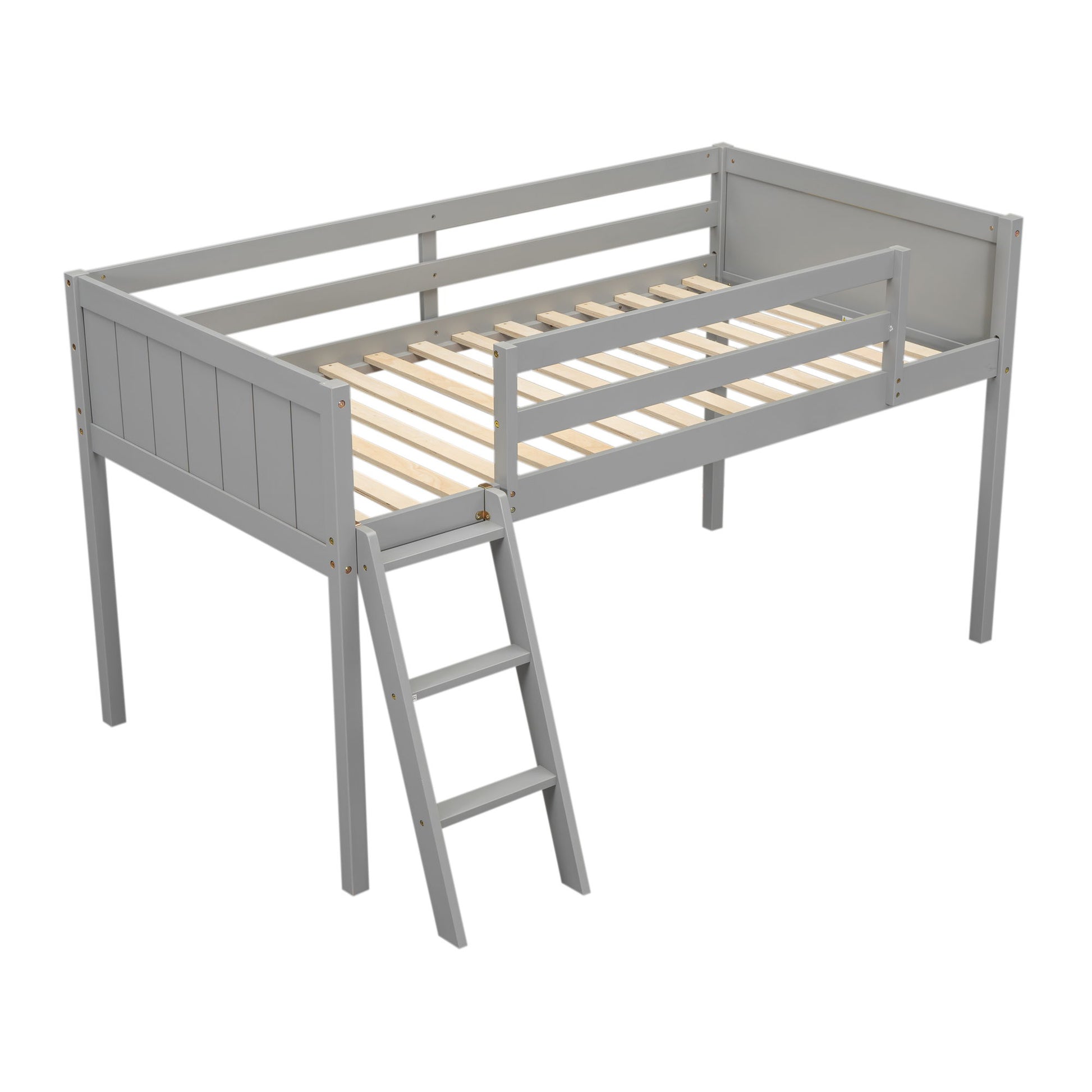 Low Loft Bed With Adjustable Ladder - The Sleep Loft - Online Mattress Showroom NYC