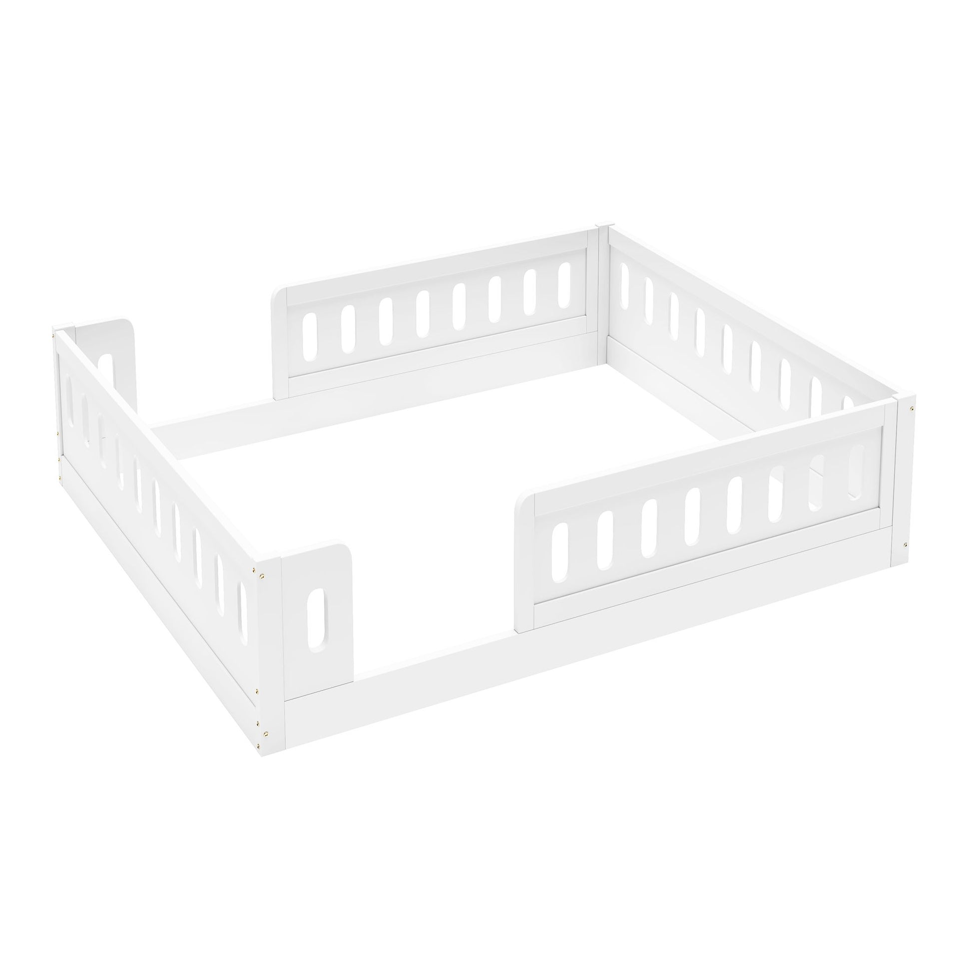 Platform Bed With Guardrail - The Sleep Loft - Online Mattress Showroom NYC