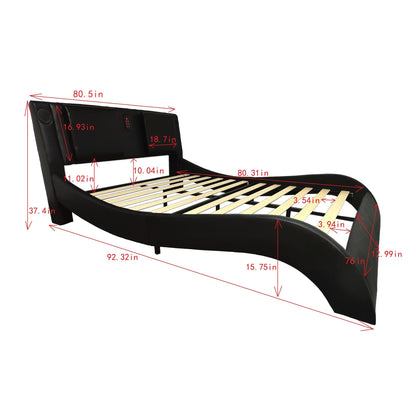 Platform Bed Frame With LED Lighting, tooth Music, Vibration Massage - The Sleep Loft - Online Mattress Showroom NYC