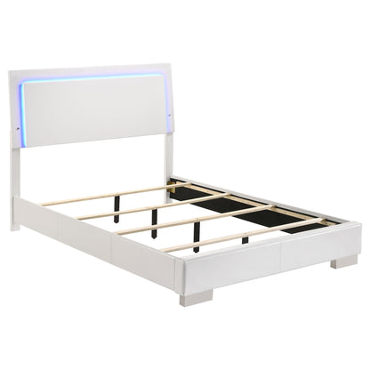 Felicity - LED Panel Bed With Built In Lighting - The Sleep Loft - Online Mattress Showroom NYC