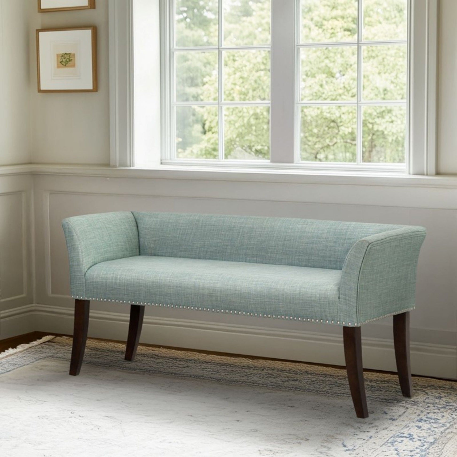 Welburn - Upholstered Bench - The Sleep Loft - Online Mattress Showroom NYC