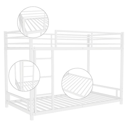 Bunk Bed With Noise Reduction And Safety Guardrail - The Sleep Loft - Online Mattress Showroom NYC