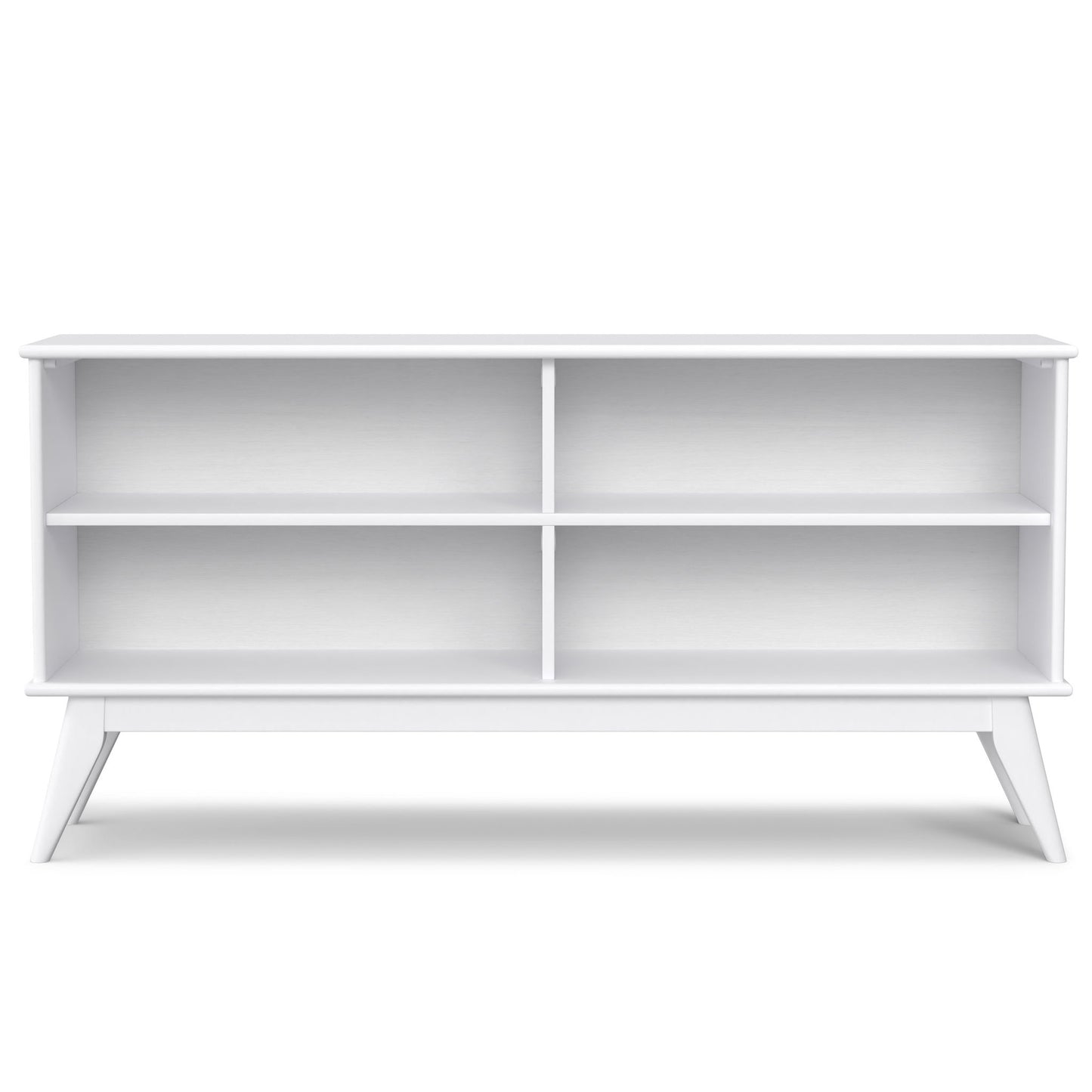 Draper - Handcrafted Low Bookcase - The Sleep Loft - Online Mattress Showroom NYC