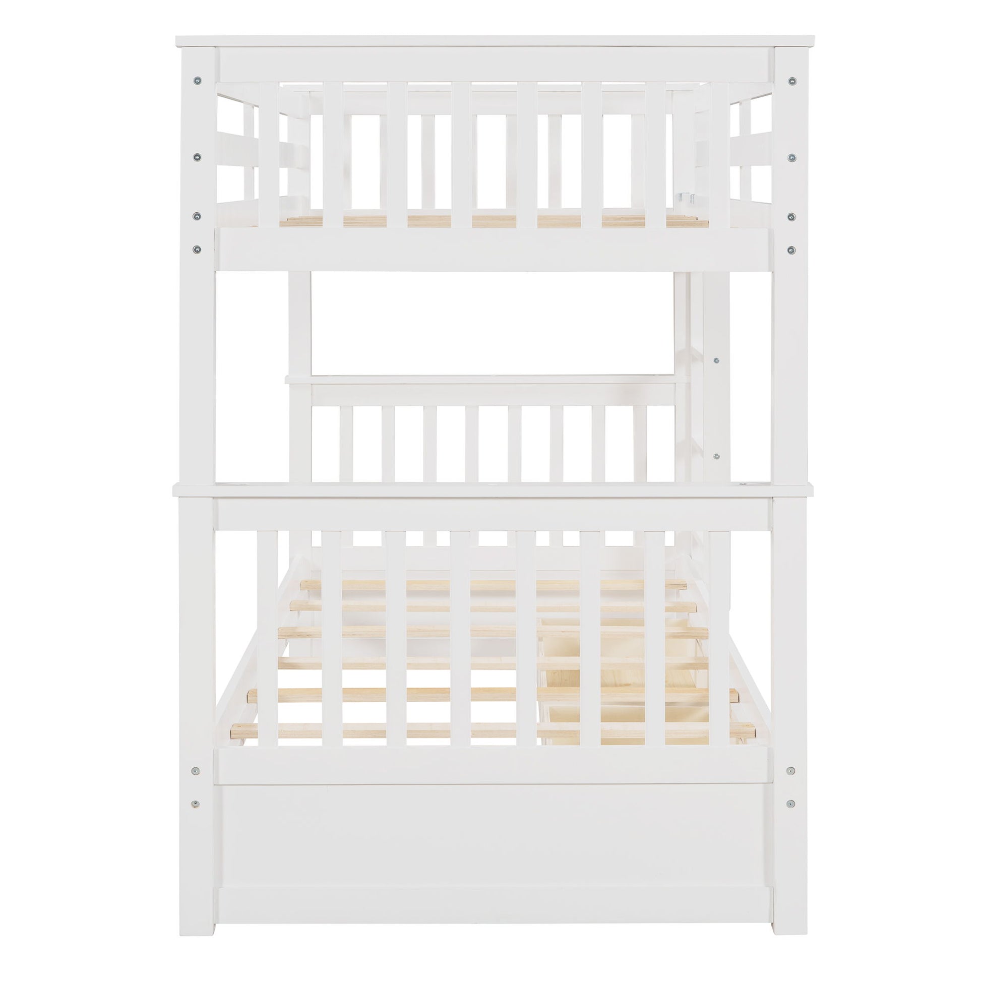 Bunk Bed With Ladders And 2 Storage Drawers - The Sleep Loft - Online Mattress Showroom NYC