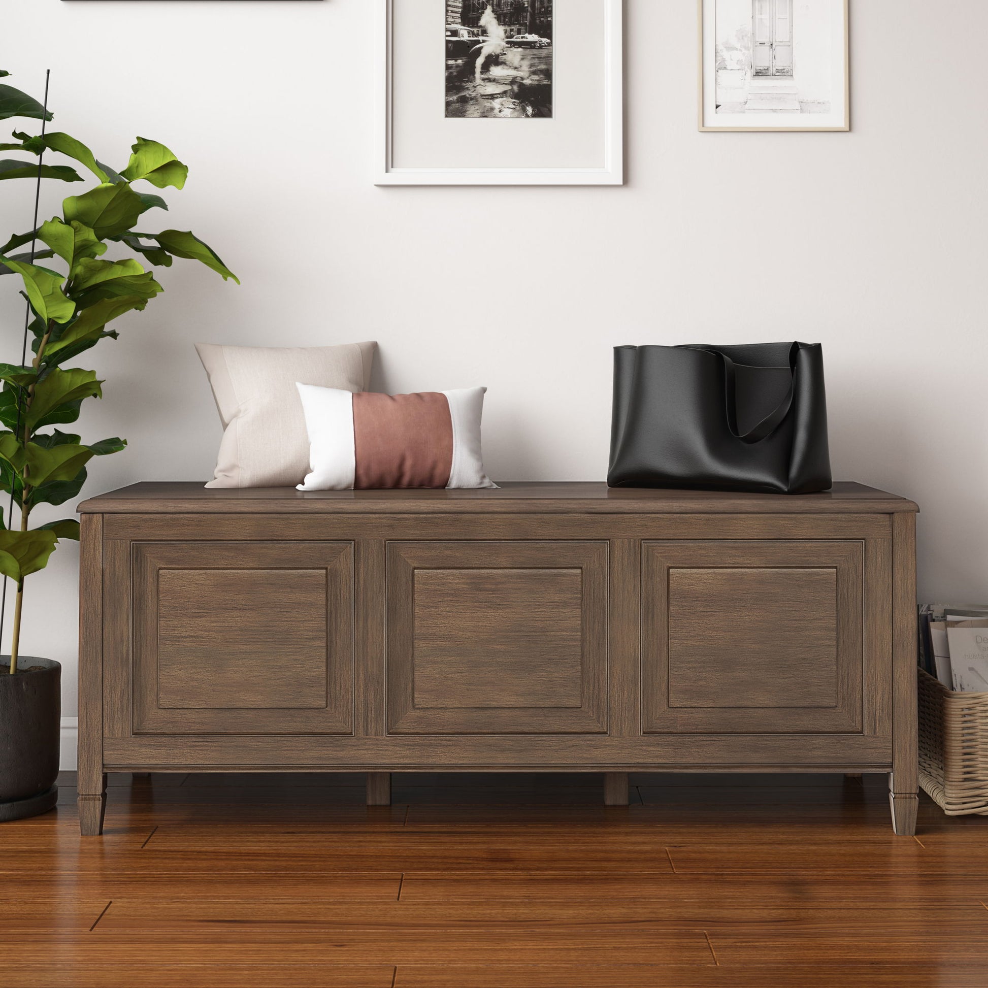 Connaught - Handcrafted Storage Bench Trunk - The Sleep Loft - Online Mattress Showroom NYC