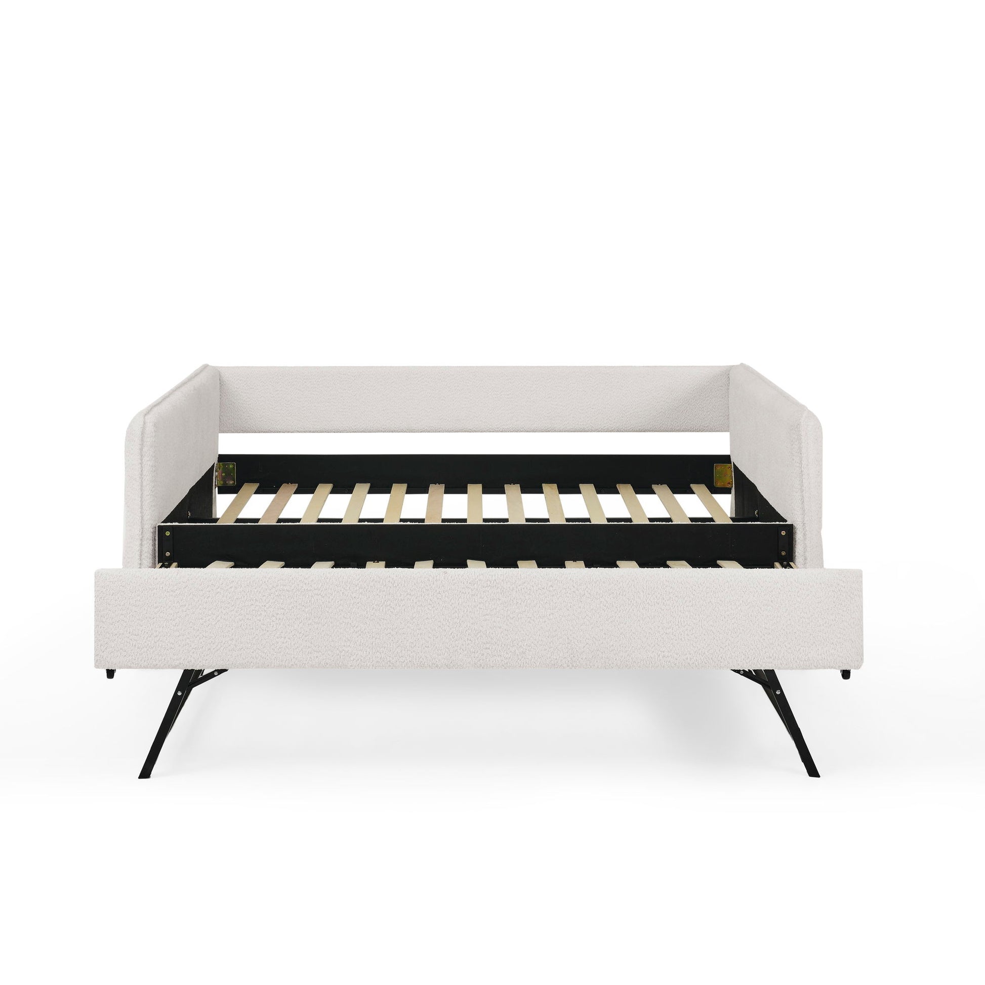 Upholstered Daybed With Pop Up Trundle - The Sleep Loft - Online Mattress Showroom NYC