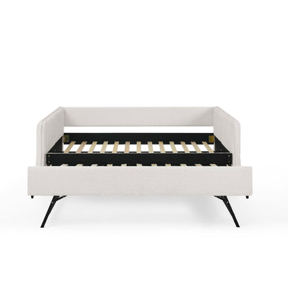 Upholstered Daybed With Pop Up Trundle - The Sleep Loft - Online Mattress Showroom NYC