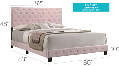 Luxurious Upholstered Bed - The Sleep Loft - Online Mattress Showroom NYC